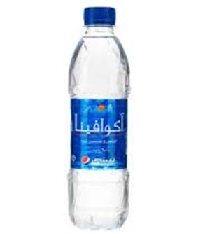 آب آشامیدنی آکوافینا نیم لیتری